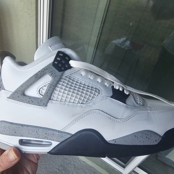 Size 11.5 - Air Jordan 4 Retro OG 2025 White Cement main image 5